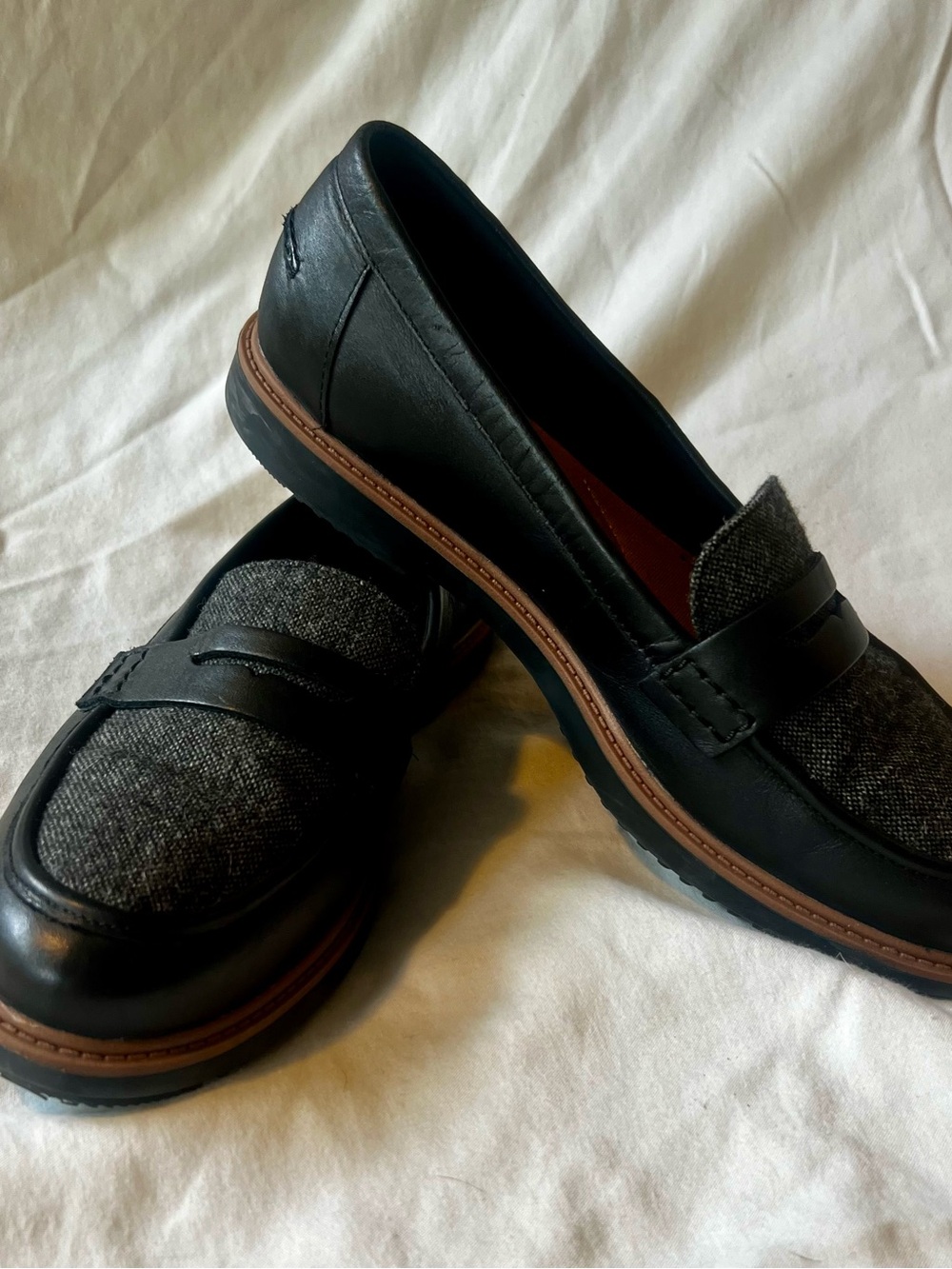 Clark’s loafers